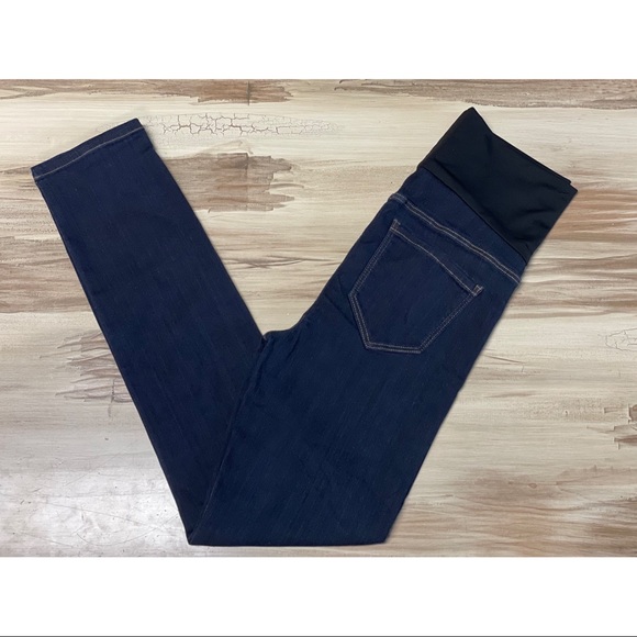 Liverpool Denim - Liverpool Los Angeles Maternity The Skinny Jeans Blue Size M